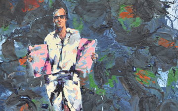 Mark Krause - Öl-Acryl auf Leinwand 200 x 166 cm